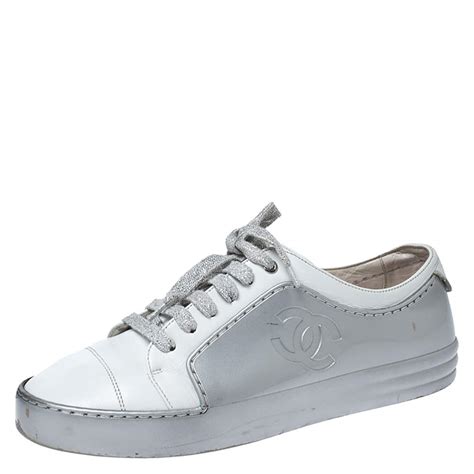 chanel lace up sneaker rubber sole|Chanel shoes near me.